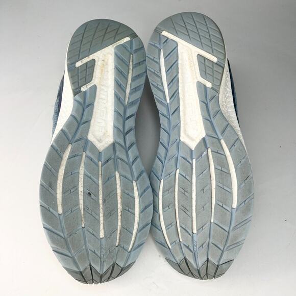 Saucony Triumph ISO 4 Running Sneakers Shoes Fog Grey Silver Purple Women 10 - Picture 7 of 13